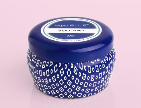 Capri Blue Volcano Mini Travel Candle Tin